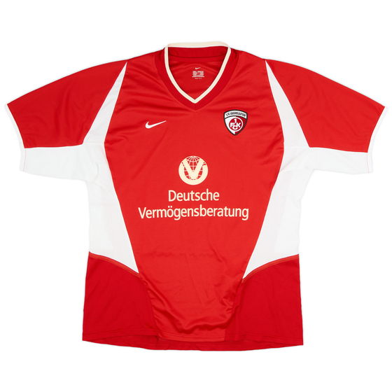 2002-03 Kaiserslautern Home Shirt - 7/10 - (L)