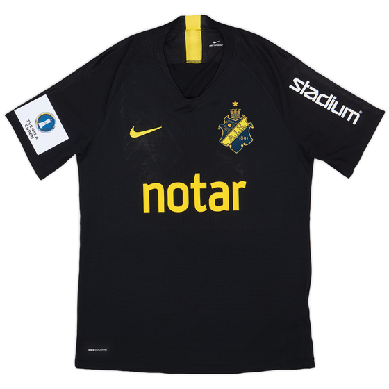 2020 AIK Match Issue Home Cup Shirt #33 (Lustig)