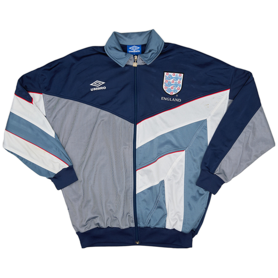 1995-97 England Umbro Track Jacket - 6/10 - (M)