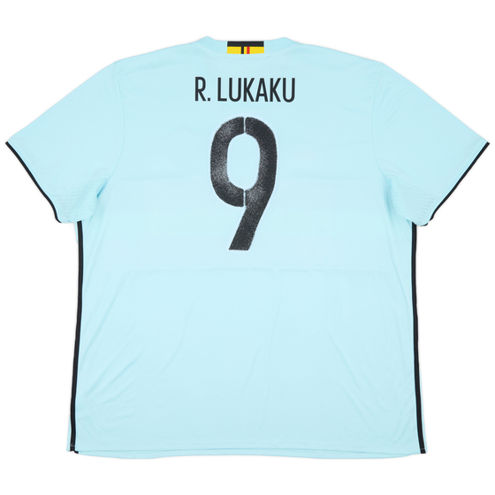 2016-17 Belgium Away Shirt Lukaku #9 - 7/10 - (3XL)