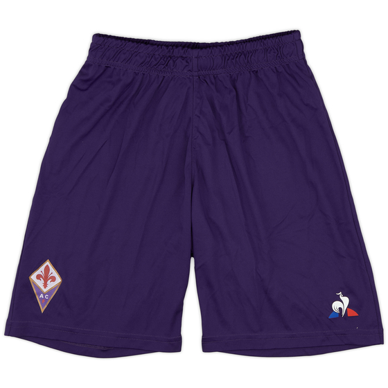 2019-20 Fiorentina Authentic Home Shorts - As New - (KIDS)