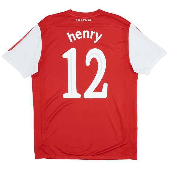 2011-12 Arsenal Home Shirt Henry #12 - 7/10 - (L)