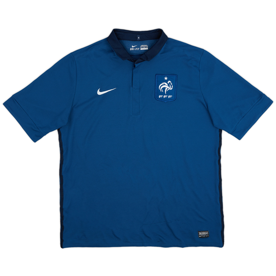 2011-12 France Home Shirt - 7/10 - (XL)