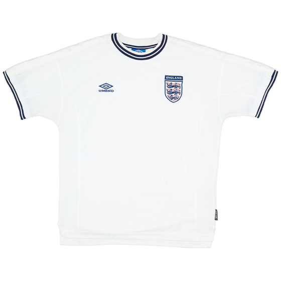 1999-01 England Home Shirt - 5/10 - (XL)