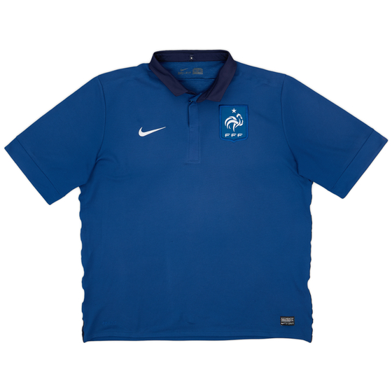 2011-12 France Home Shirt - 8/10 - (XXL)