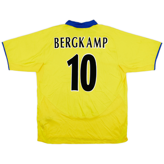 2003-05 Arsenal Away Shirt Bergkamp #10 - 9/10 - (XL)