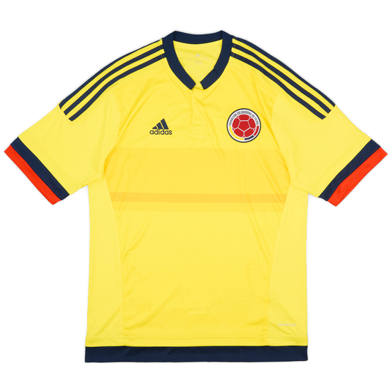 2015 Colombia Copa America Home Shirt - 7/10 - (M)