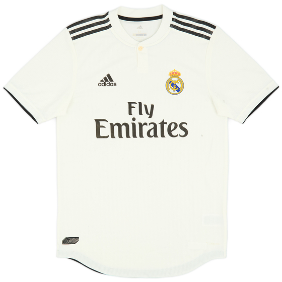 2018-19 Real Madrid Authentic Home Shirt - 5/10 - (M)