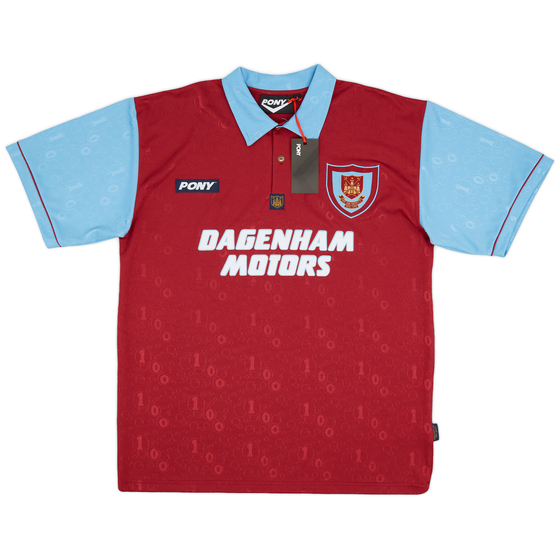 1995-97 West Ham Pony Reissue Centenary Home Shirt