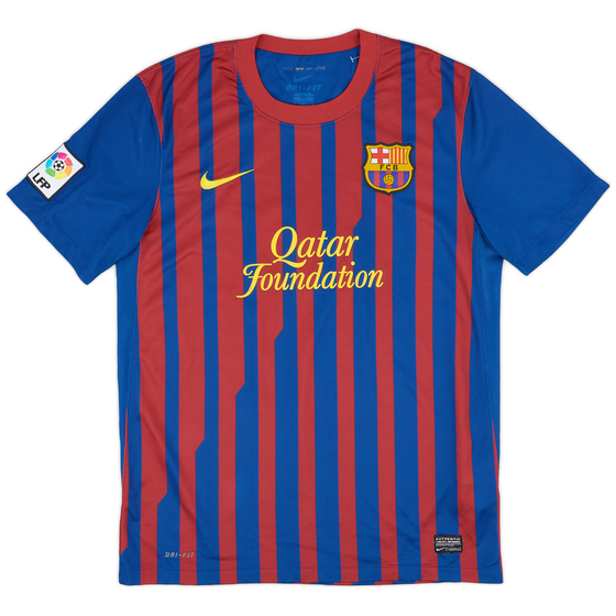 2011-12 Barcelona Home Shirt - 3/10 - (M)