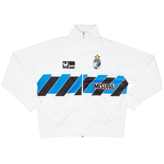 1988-89 Inter Milan Uhlsport Track Jacket - 8/10 - (M)