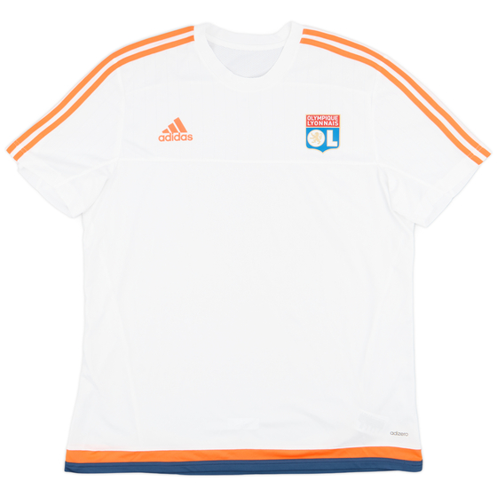 2015-16 Lyon adidas Training Shirt - 9/10 - (XL)