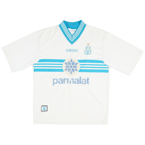 1996-97 Olympique Marseille Home Shirt - 4/10 - (L)