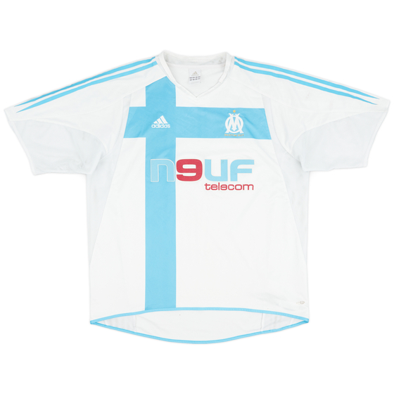 2004-05 Olympique Marseille Home Shirt - 6/10 - (XL)