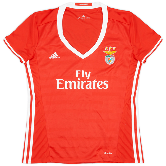 2016-17 Benfica Home Shirt - 9/10 - (Women's L)