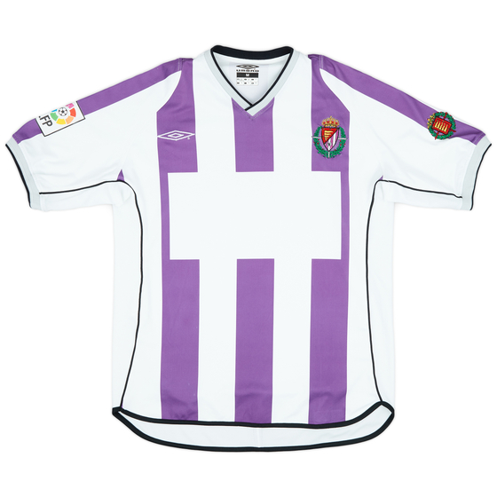2001-03 Real Valladolid Home Shirt - 8/10 - (M)