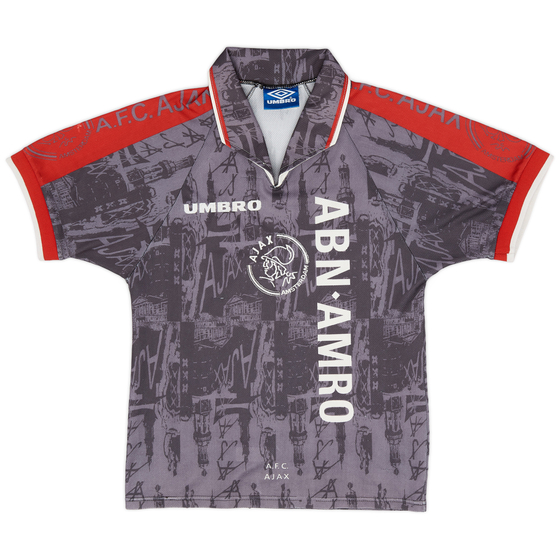 1996-97 Ajax Away Shirt - 8/10 - (L.Boys)