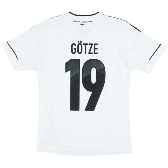 2012-13 Germany Home Shirt Gotze #19 - 7/10 - (L.Boys)