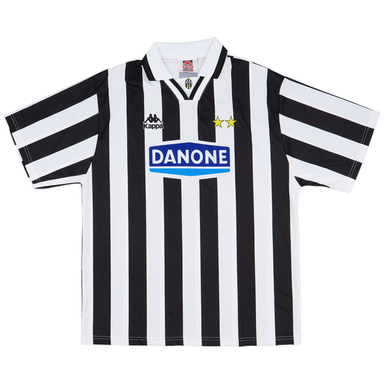 1994-95 Juventus Basic Home Shirt - 9/10 - (XL)