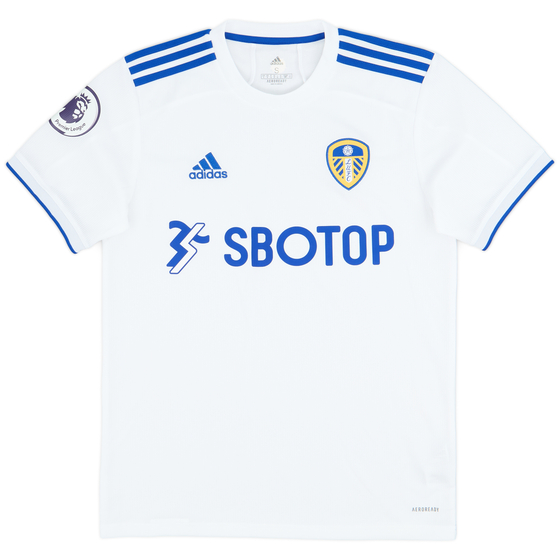 2020-21 Leeds United Home Shirt - 9/10 - (S)