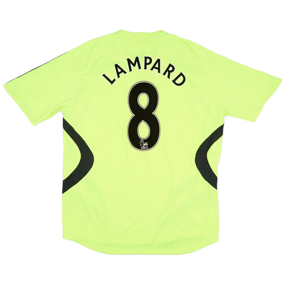 2007-08 Chelsea Away Shirt Lampard #8 - 7/10 - (XL)