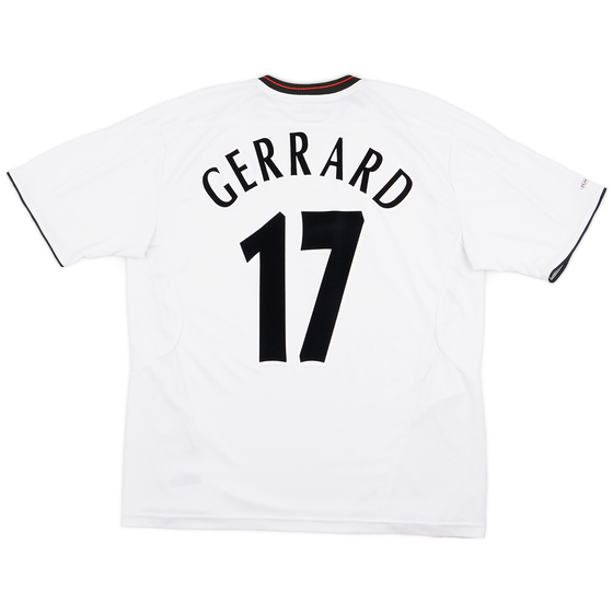 2003-04 Liverpool Away Shirt Gerrard #17 - 8/10 - (L)