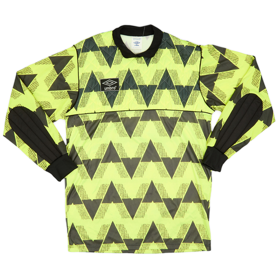 1990-91 Umbro GK Template Shirt #1 - 9/10 - (XL)