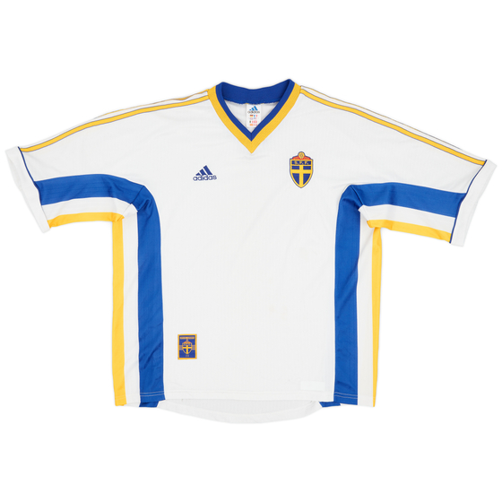 1998-00 Sweden Away Shirt - 9/10 - (L)