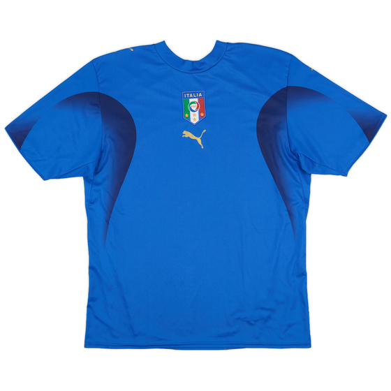 2006 Italy Basic Home Shirt - 8/10 - (M)