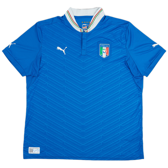 2012-13 Italy Home Shirt - 8/10 - (3XL)