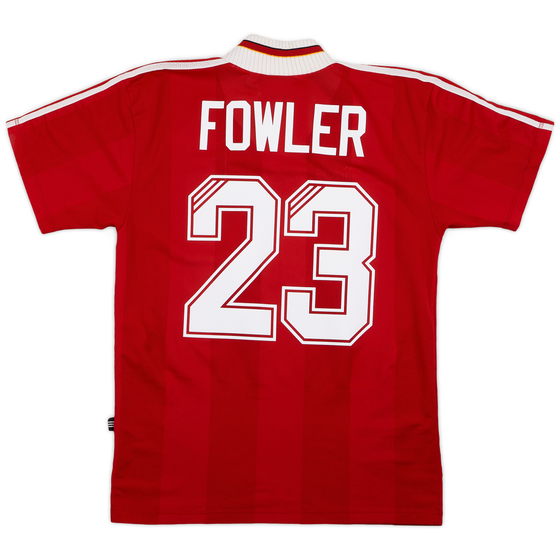1995-96 Liverpool Home Shirt Fowler #23 - 8/10 - (M)