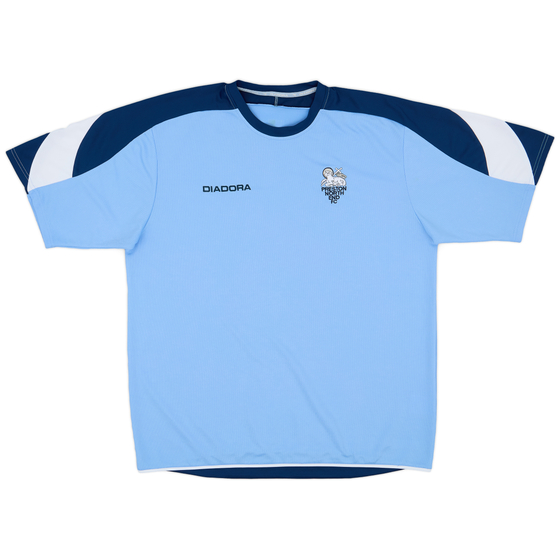 2008-09 Preston North End Diadora Training Shirt - 5/10 - (XXL)