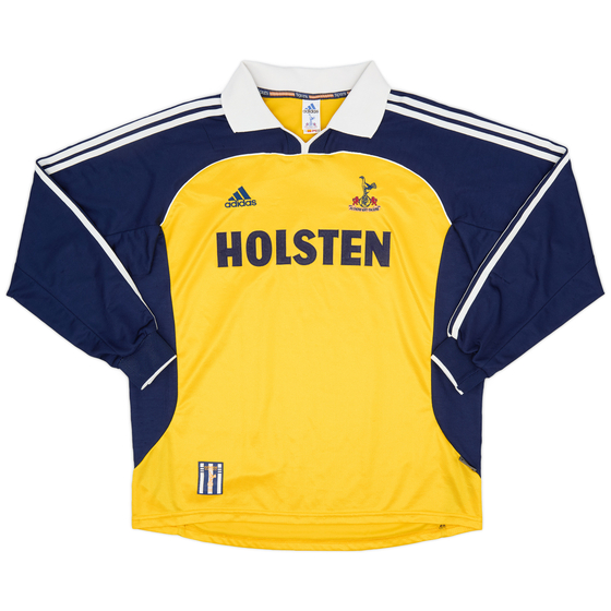 1999-01 Tottenham Away L/S Shirt - 9/10 - (XL)