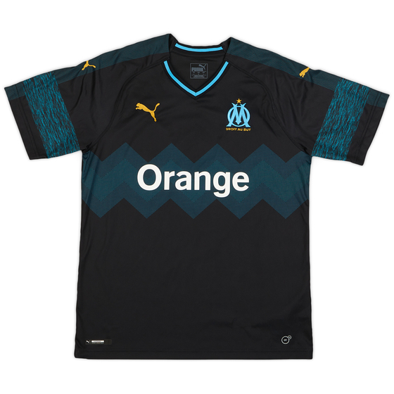 2018-19 Olympique Marseille Away Shirt - 9/10 - (L)