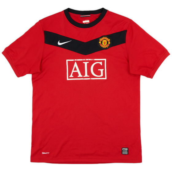 2009-10 Manchester United Home Shirt - 5/10 - (XL.Boys)