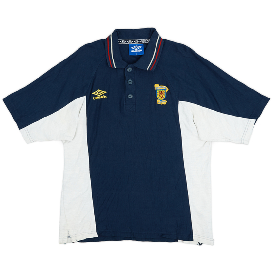 1999-00 Scotland Umbro Polo Shirt - 9/10 - (M)