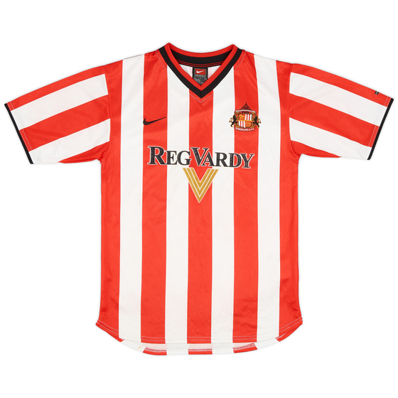 2000-02 Sunderland Home Shirt - 8/10 - (L.Boys)