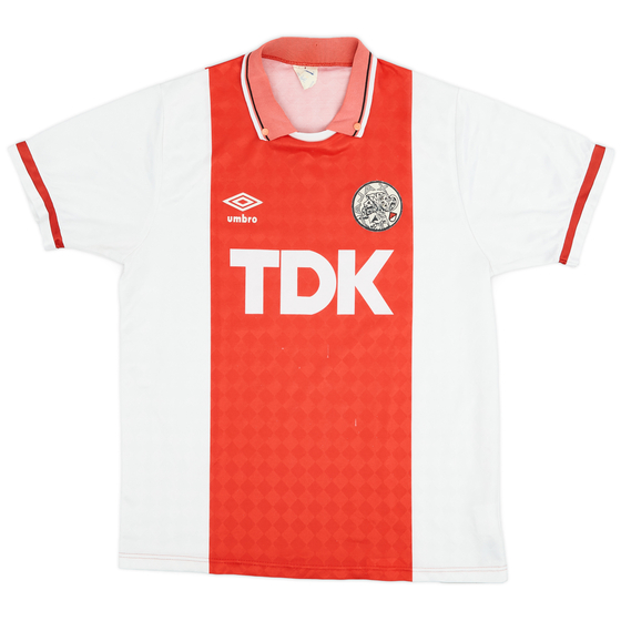 1989-91 Ajax Home Shirt - 8/10 - (S)