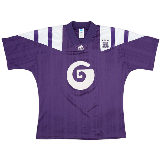 1992-93 Anderlecht Away Shirt - 8/10 - (XL)