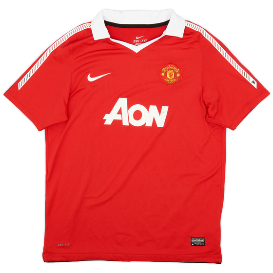 2010-11 Manchester United Home Shirt - 6/10 - (XL.Boys)