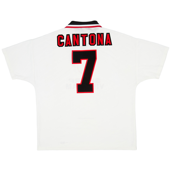 1996-97 Manchester United Away Shirt Cantona #7 - 7/10 - (XXL)