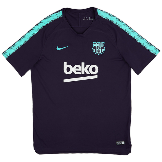 2018-19 Barcelona Nike Training Shirt - 8/10 - (XL)