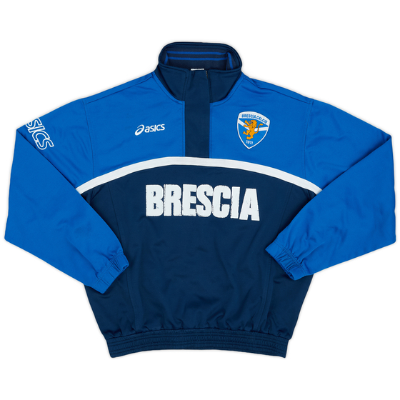 2007-08 Brescia Asics 1/4 Zip Track Jacket - 5/10 - (S)
