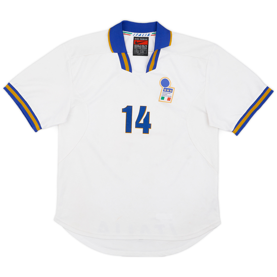 1996-97 Italy Player Issue Away Shirt #14 - 7/10 - (L)