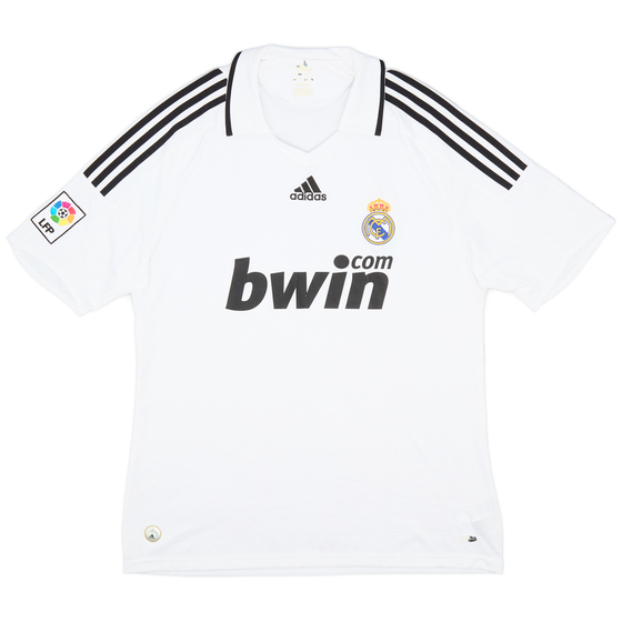 2008-09 Real Madrid Home Shirt - 7/10 - (L)