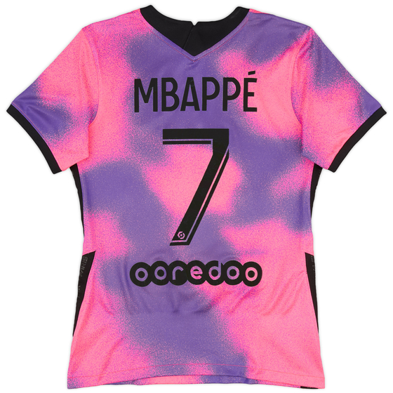 2020-21 Paris Saint-Germain Fourth Shirt Mbappe #7 - 9/10 - (S)