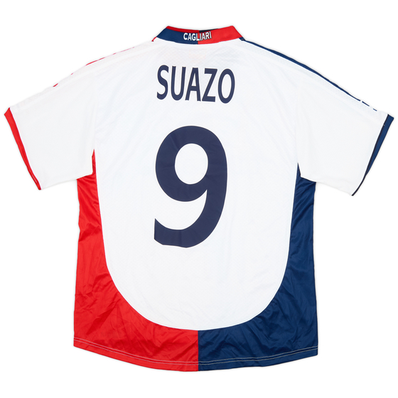 2006-07 Cagliari Away Shirt Suazo #9 - 5/10 - (L)