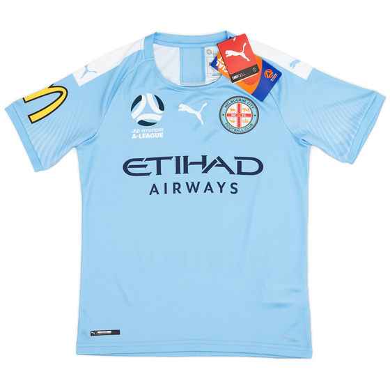 2019-20 Melbourne City Home Shirt - (11-12 Years)