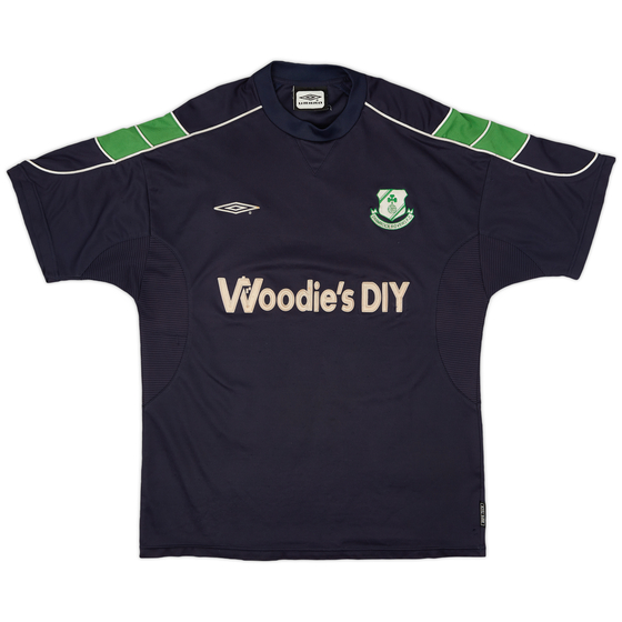 2001-02 Shamrock Rovers Away Shirt - 8/10 - (L)