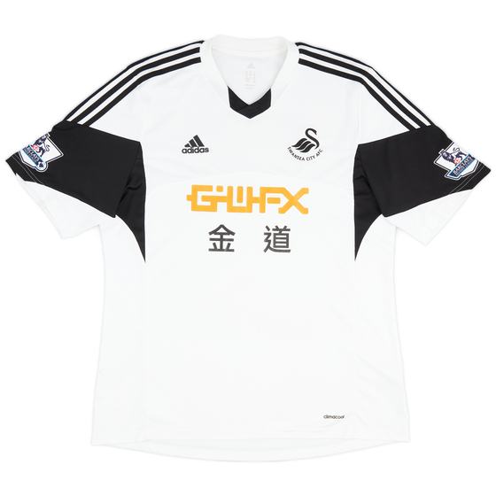 2013-14 Swansea Home Shirt - 8/10 - (XL)